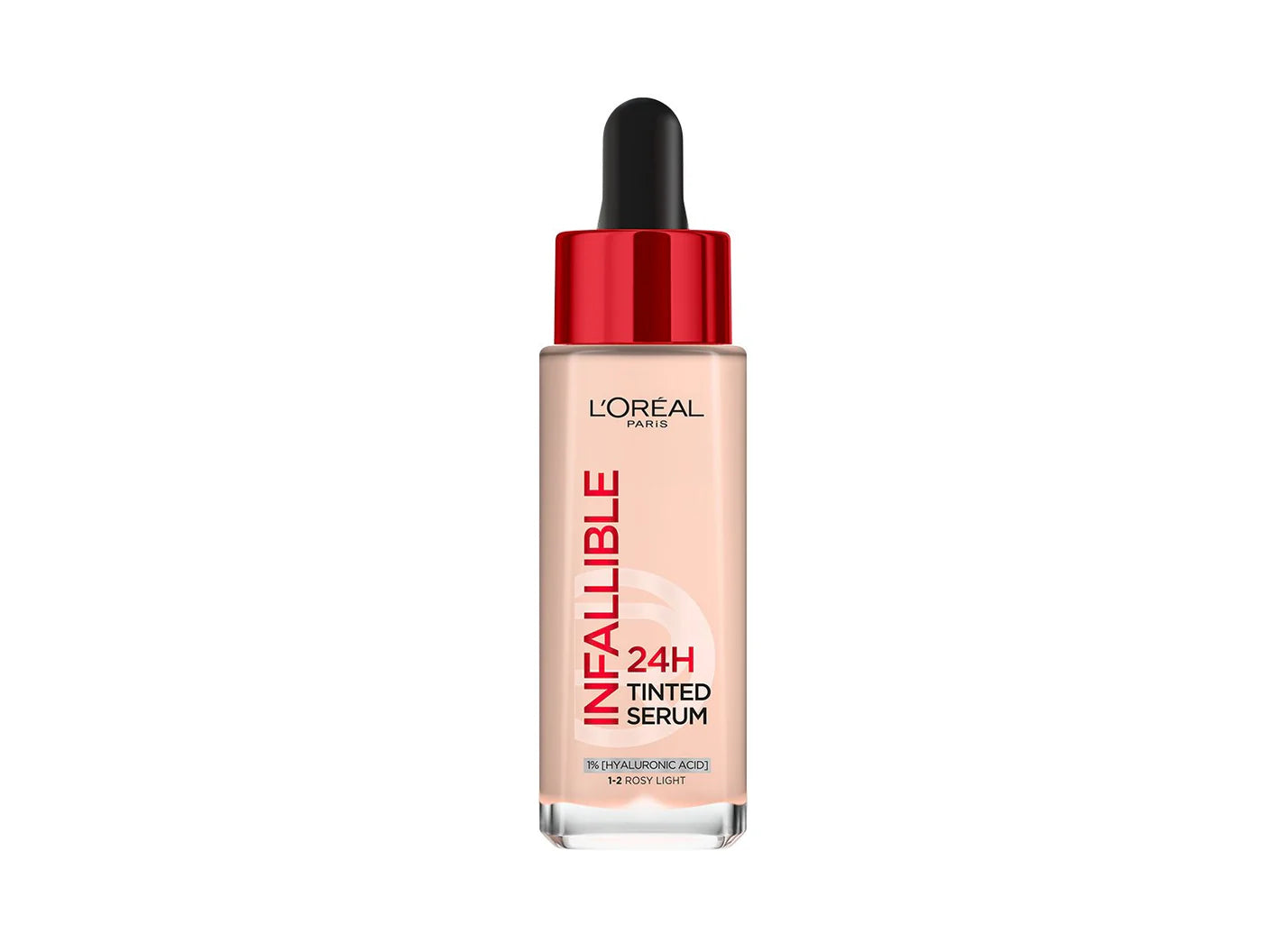 L’Oréal Paris, 24H Tinted Serum with 1% Hyaluronic Acid for Radiant Hydrated Skin