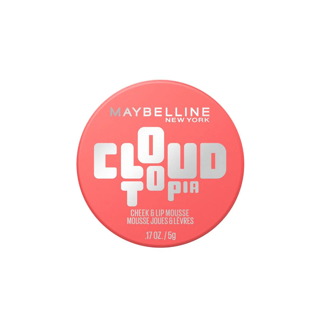 Maybelline, New York Cloudtopia Blush for Cheeks and Lip Mousse, Ultra-Vivid, Pigmented Formula for Up to 14HR