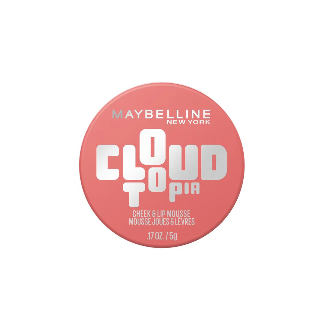 Maybelline, New York Cloudtopia Blush for Cheeks and Lip Mousse, Ultra-Vivid, Pigmented Formula for Up to 14HR
