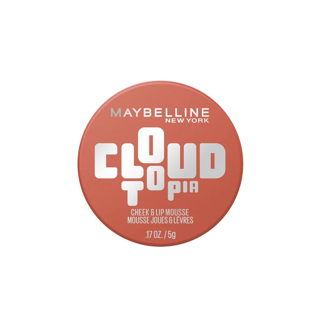 Maybelline, New York Cloudtopia Blush for Cheeks and Lip Mousse, Ultra-Vivid, Pigmented Formula for Up to 14HR