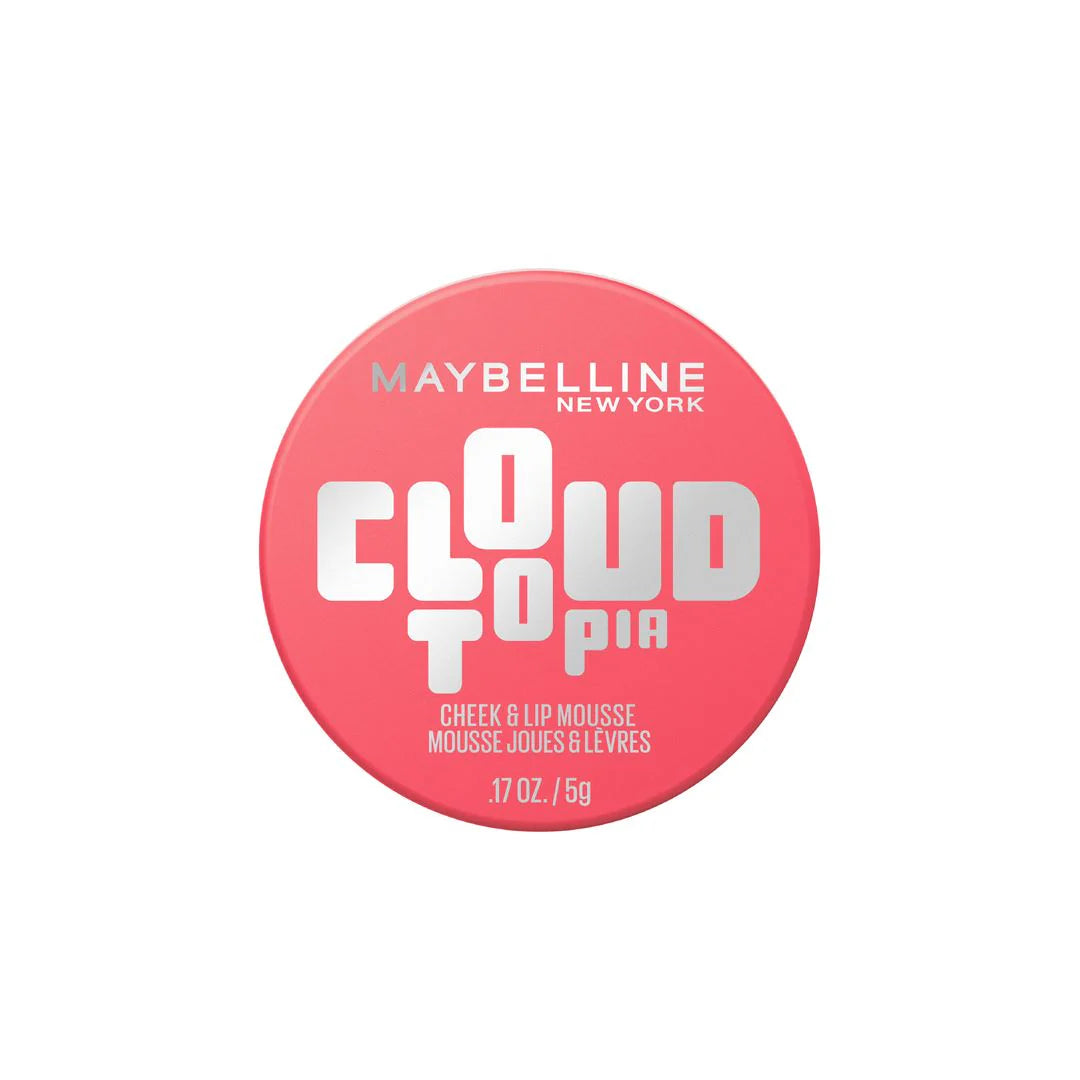 Maybelline, New York Cloudtopia Blush for Cheeks and Lip Mousse, Ultra-Vivid, Pigmented Formula for Up to 14HR