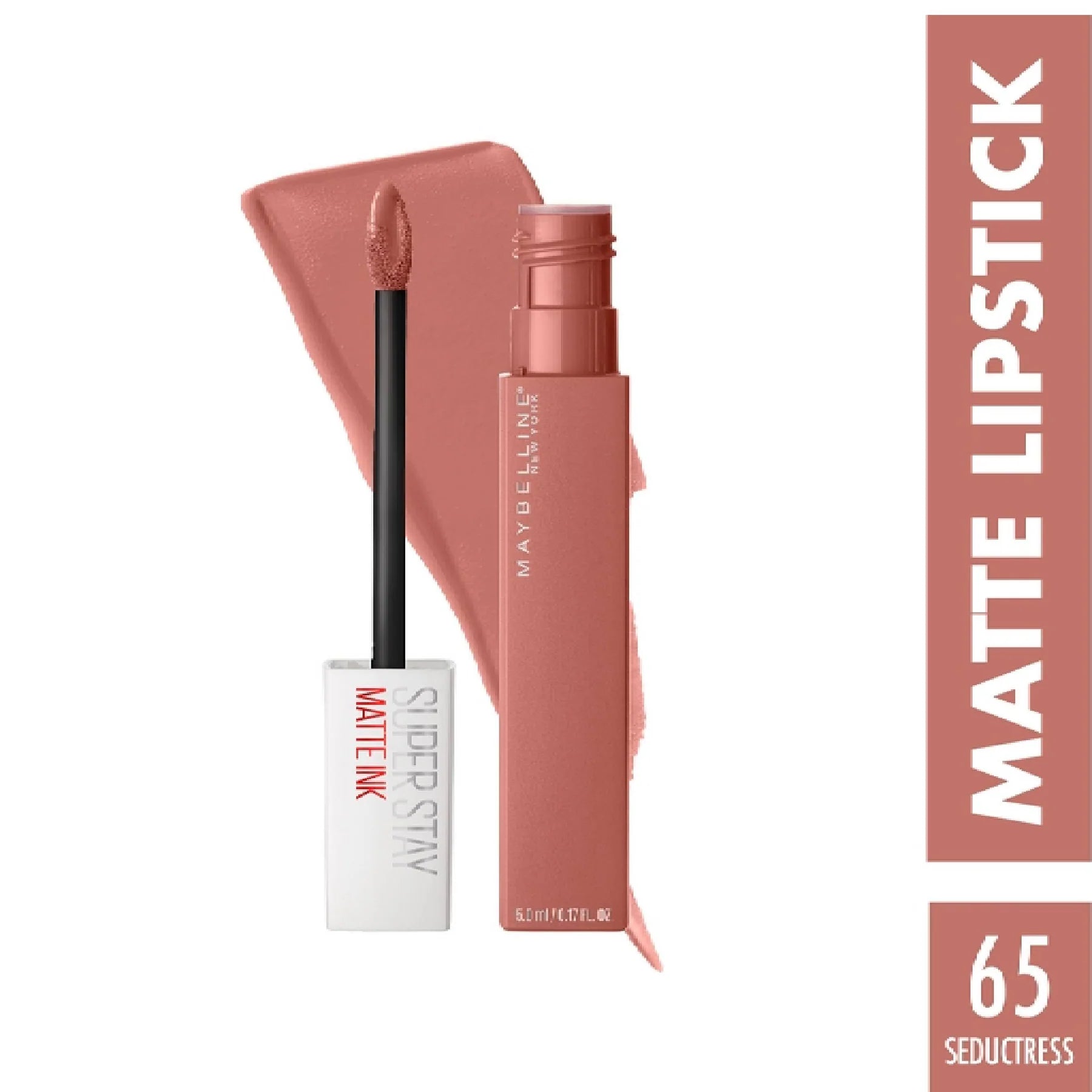 أحمر شفاه سائل سوبر ستاي مات إنك من مايبيلين نيويورك يدوم طويلاً