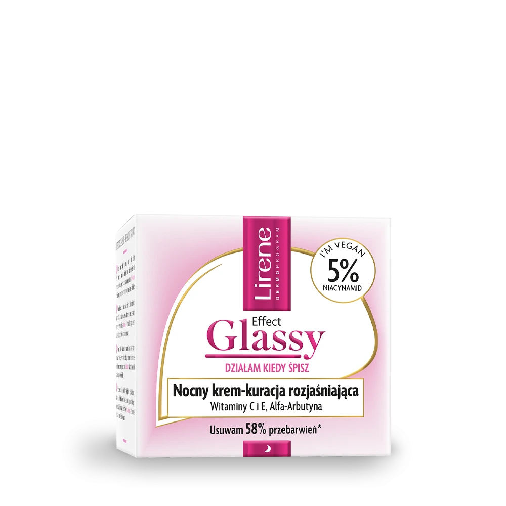 Lirene, Glassy Brightening Therapy Night Cream