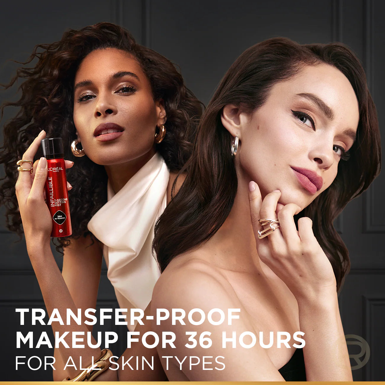 L'Oreal, Paris Infallible 3-Second Setting Mist 36H No Transfer