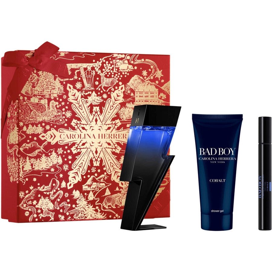 Carolina Herrera, New York Bad Boy Cobalt Eau De Parfum Elixir - Gift Set
