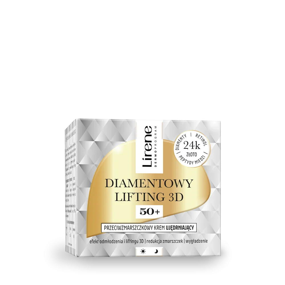 Lirene, Diamond Lifting 3D Anti-Wrinkle Firming Cream 50+