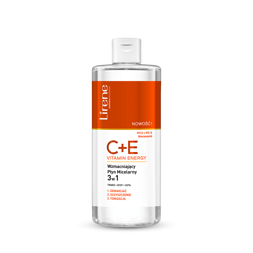 Lirene, Eau Micellaire Vitaminée C+E 400 ml