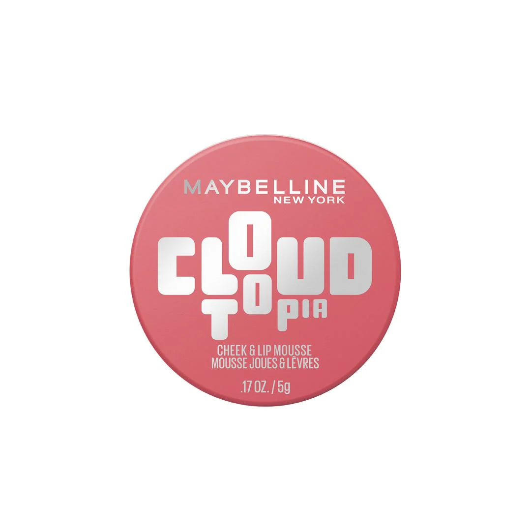 Maybelline, New York Cloudtopia Blush for Cheeks and Lip Mousse, Ultra-Vivid, Pigmented Formula for Up to 14HR