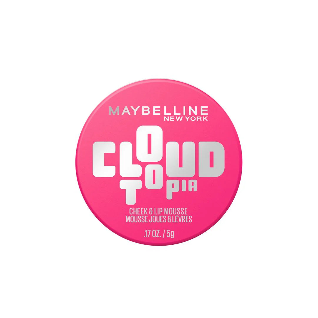 Maybelline, New York Cloudtopia Blush for Cheeks and Lip Mousse, Ultra-Vivid, Pigmented Formula for Up to 14HR