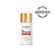 L’Oréal Paris, UV Defender Invisible Resist, SPF50+ Daily Sunscreen, with Long UVA Protection, For All Skin Types