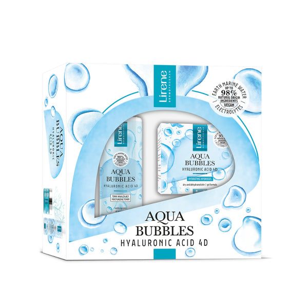 Lirene, Aqua Bubbles Deep Moisturizing Hydrocream + Moisturizing Wash