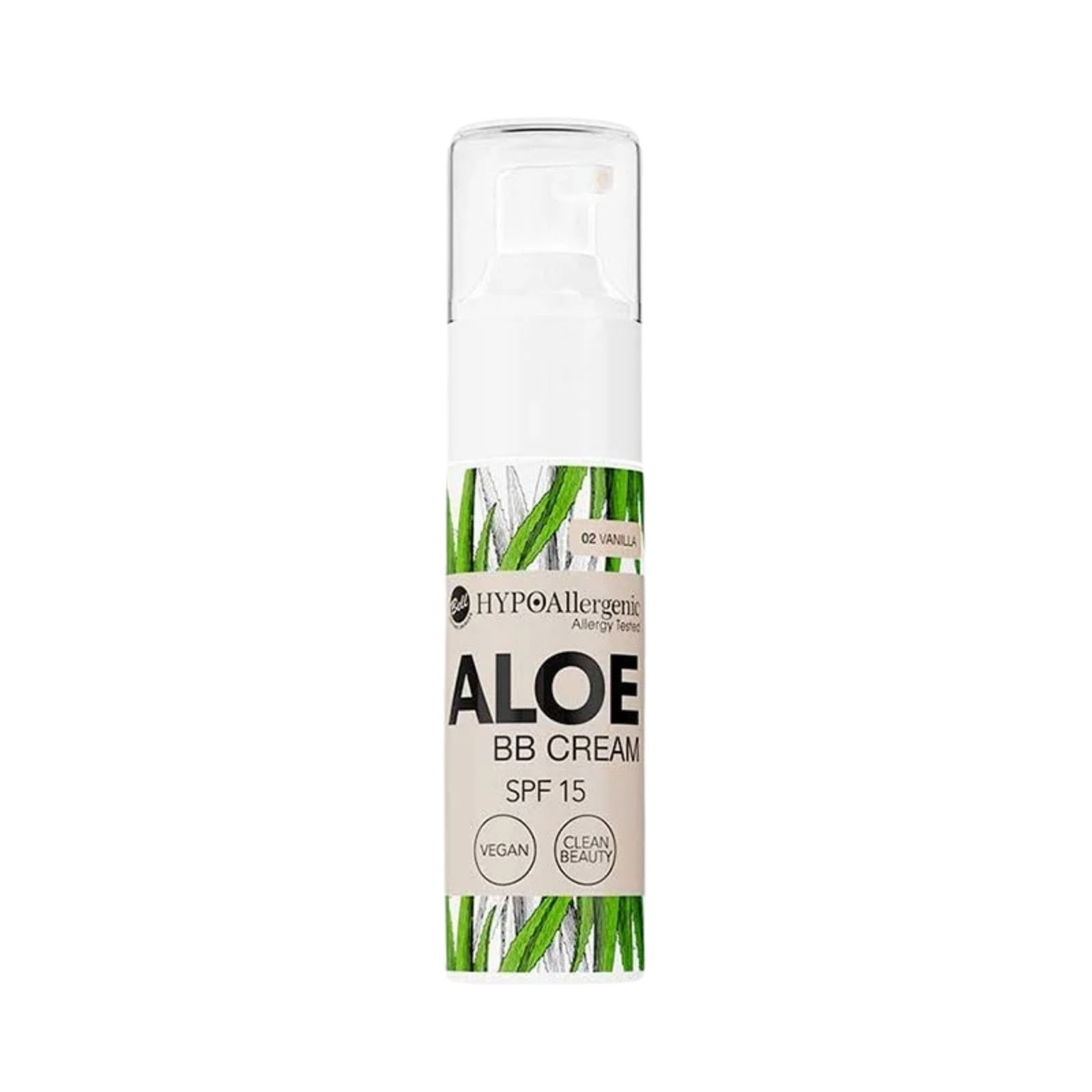 Bell, BB crème hypoallergénique à l'aloe vera végétalienne SPF 15
