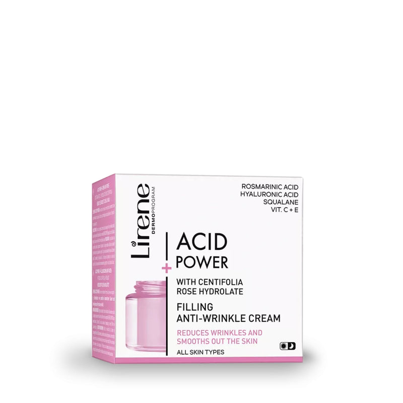 Lirene, Acid Power Face Cream Filling Anti-Wrinkle