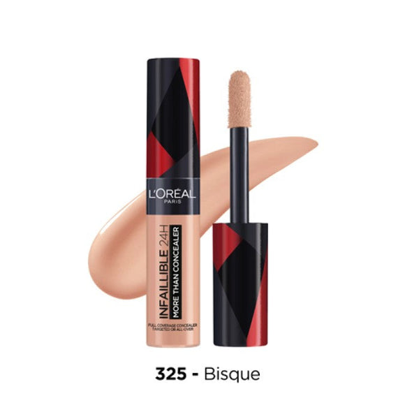 L'Oreal, Paris Infallible Full Wear Waterproof Concealer Up To 24h Full Coverage-Flawless Matte Finish
