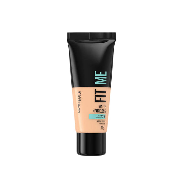 Maybelline, New York Fit Me Matte Poreless Liquid Foundation Ideal For Normal To Oily Skin