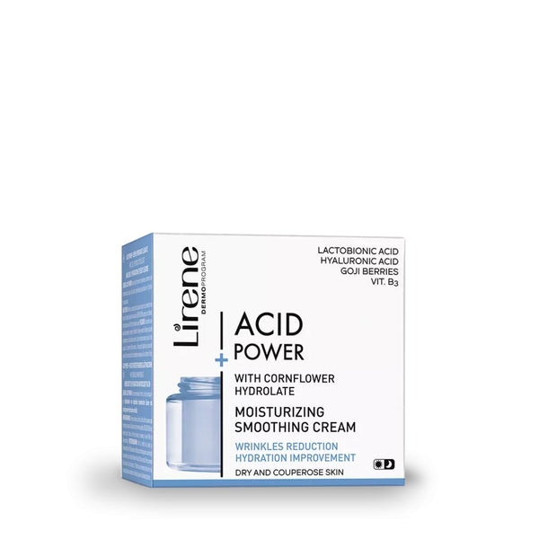 Lirene, Acid Power Face Cream Moisturising smoothing