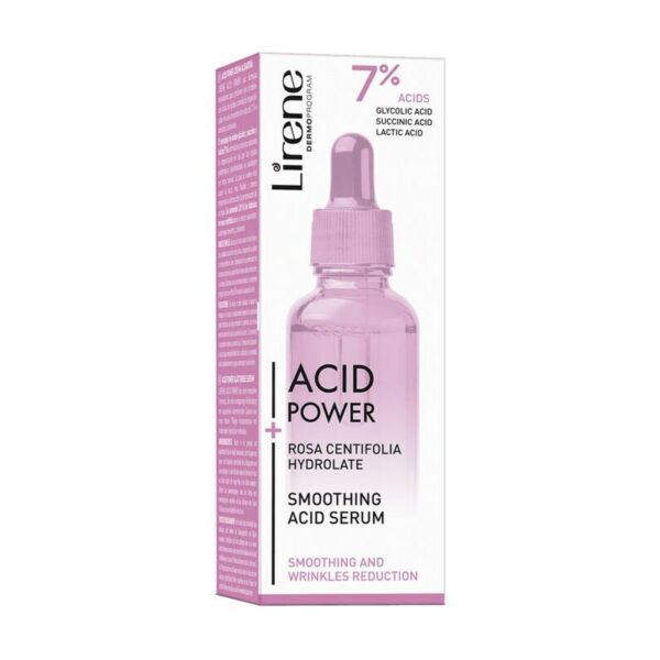 Lirene, Acid Power Smoothing Serum with glycolic, succinic and lactic acids