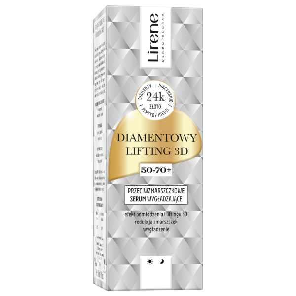 Lirene, Diamond 3D Lifting anti-wrinkle Smoothing Serum 30 ml