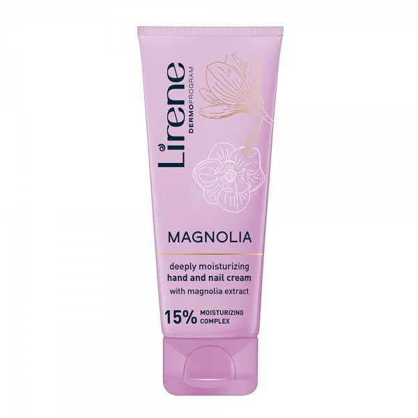Lirene, Magnolia Deep Moisturizing Hand & Nail Cream 75ml