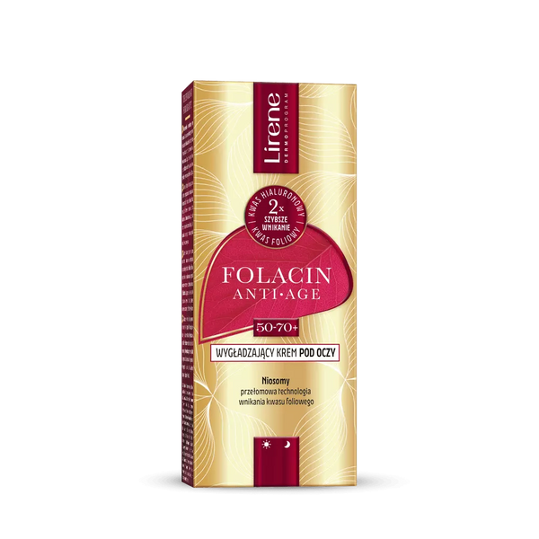 Lirene, Folcain Anti-Age Smooting Eye Cream 50-70