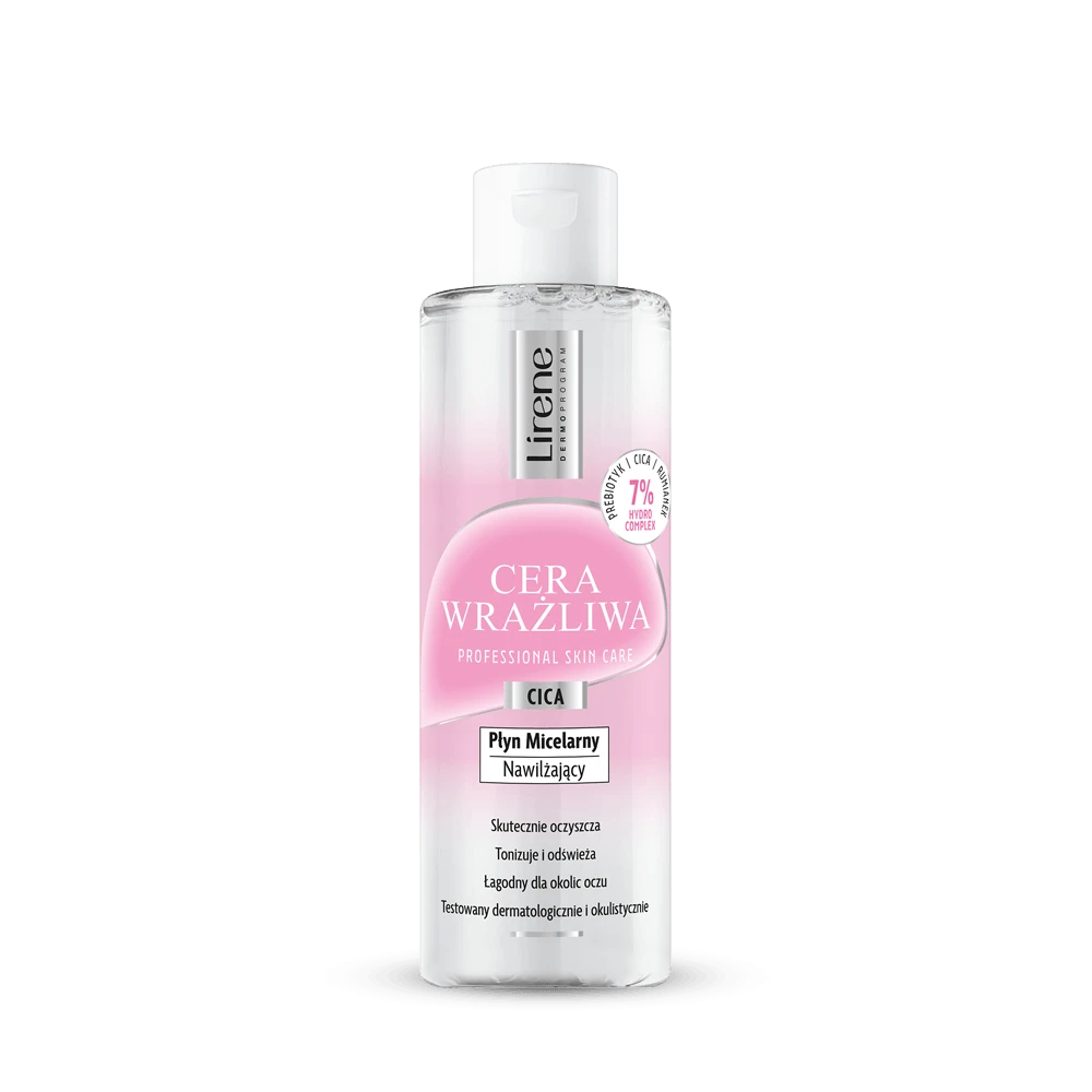 Lirene, Dermoprogram Sensitive Skin Cica Moisturising Micellar Fluid