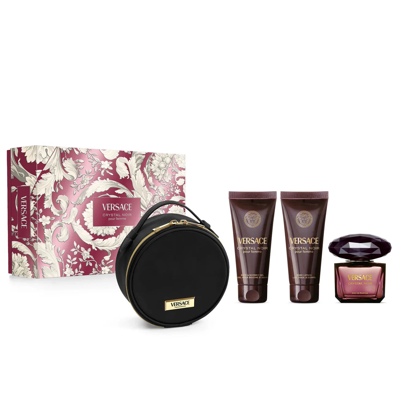 Versace, Crystal Noir Pour Femme Eau De Parfum - Gift Set