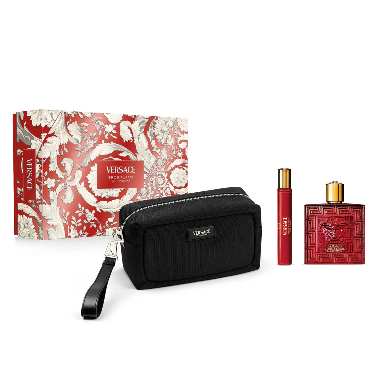 Versace, Eros Flame Pour Homme Eau De Parfum - Gift Set