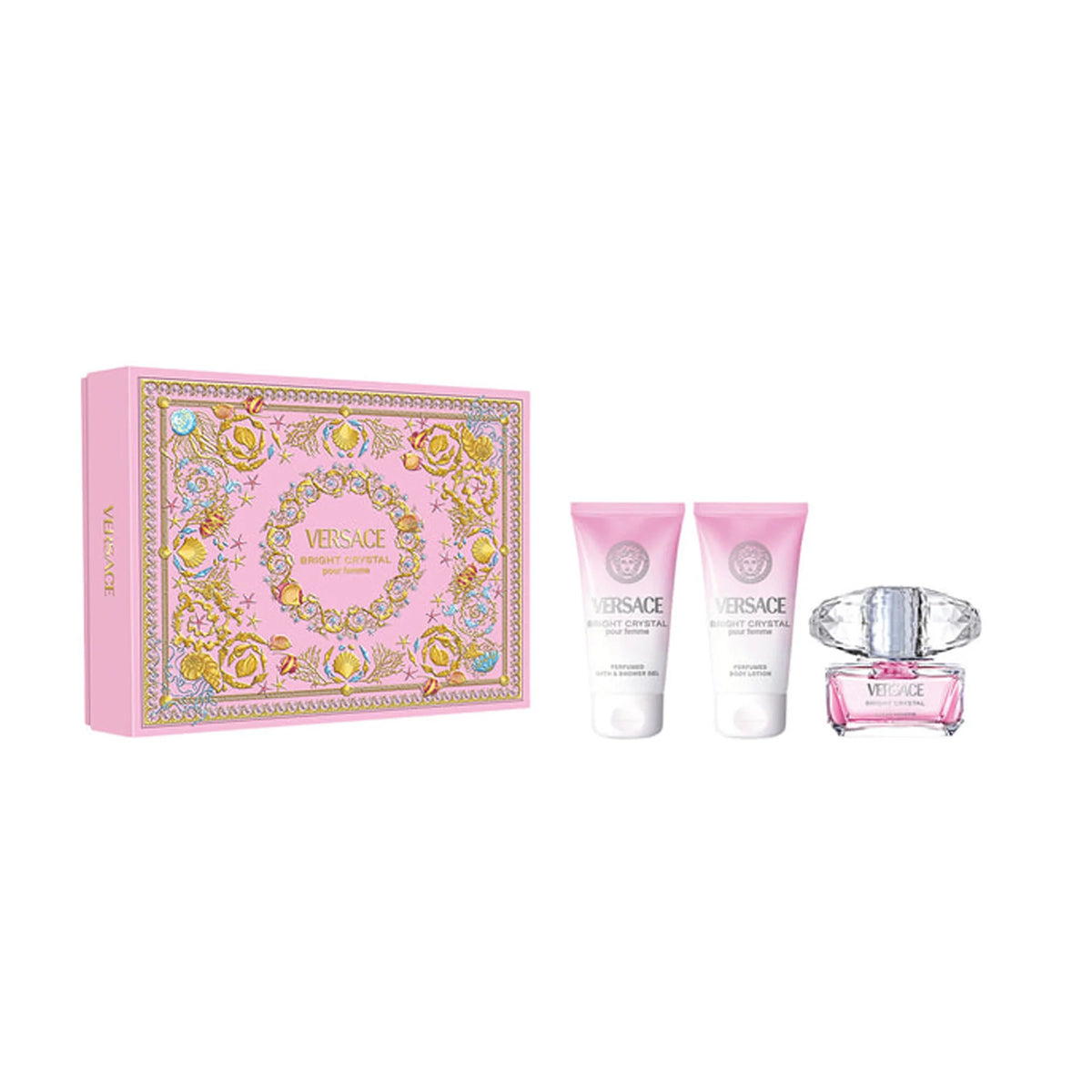 Versace, Bright Crystal Pour Femme Eau De Parfum - Gift Set