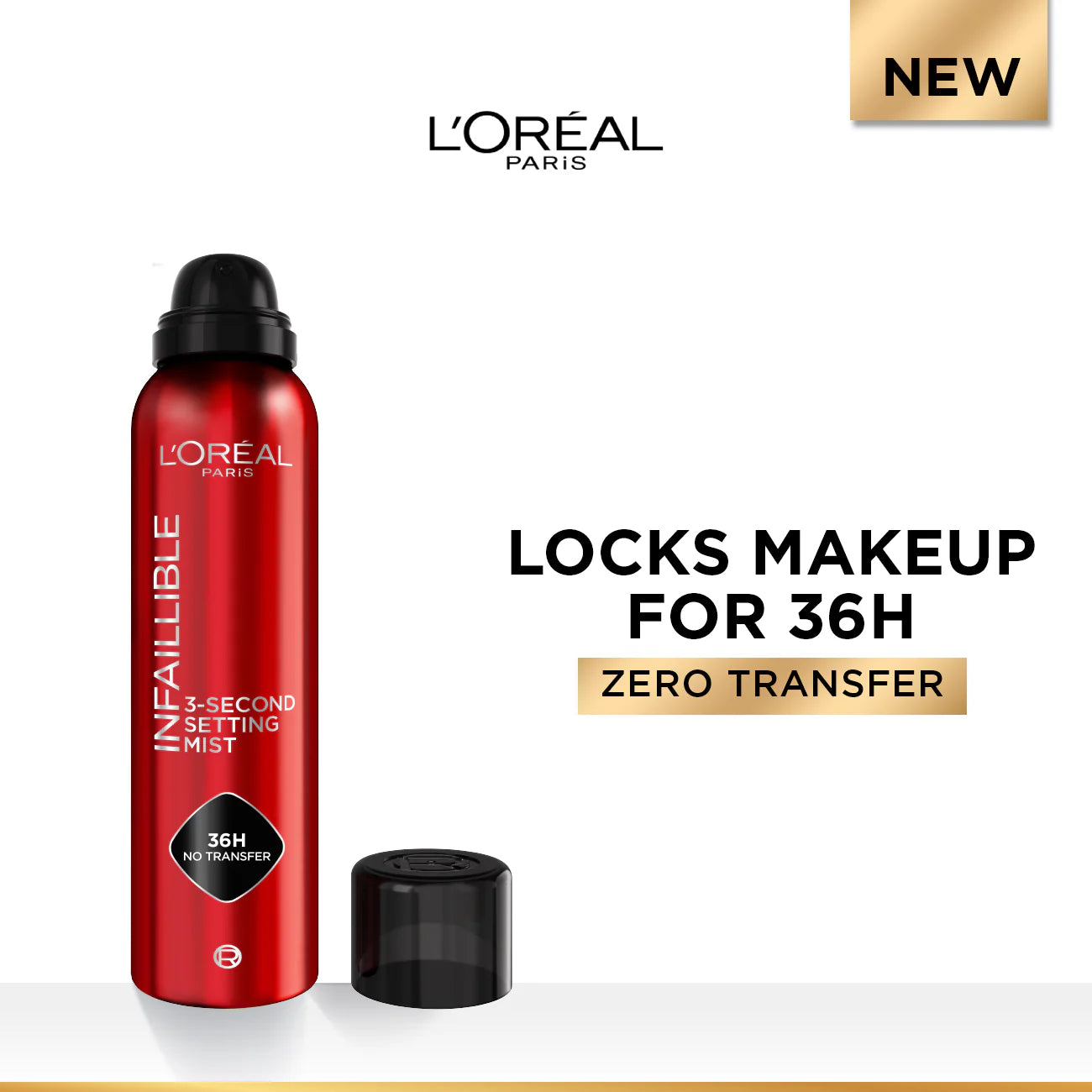 L'Oreal, Paris Infallible 3-Second Setting Mist 36H No Transfer