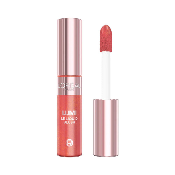 L'Oreal, Paris Lumi Le Liquid Blush with a Glowy Radiant Natural Blush Finish, Weightless and Buildable