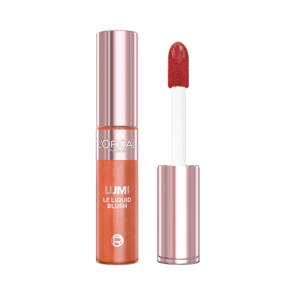 L'Oreal, Paris Lumi Le Liquid Blush with a Glowy Radiant Natural Blush Finish, Weightless and Buildable