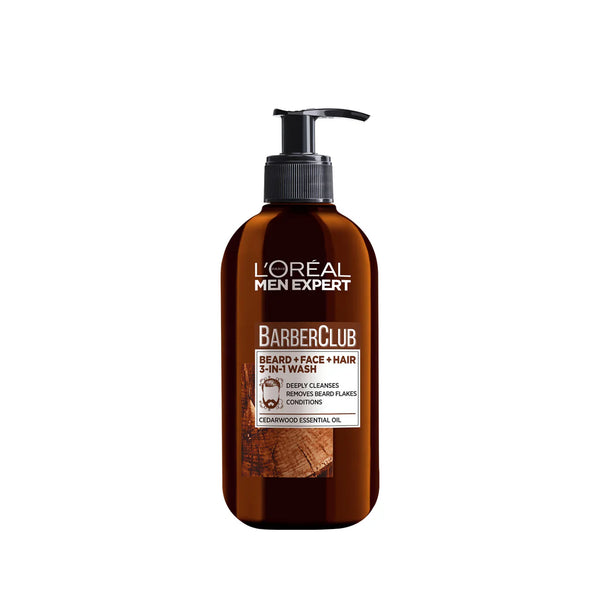 L'Oreal, Paris Men Expert- Barber Club 3 in 1 Wash