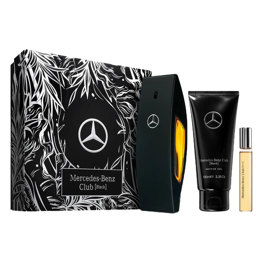 Mercedes-Benz, Club Black Eau De Toilette - Gift Set