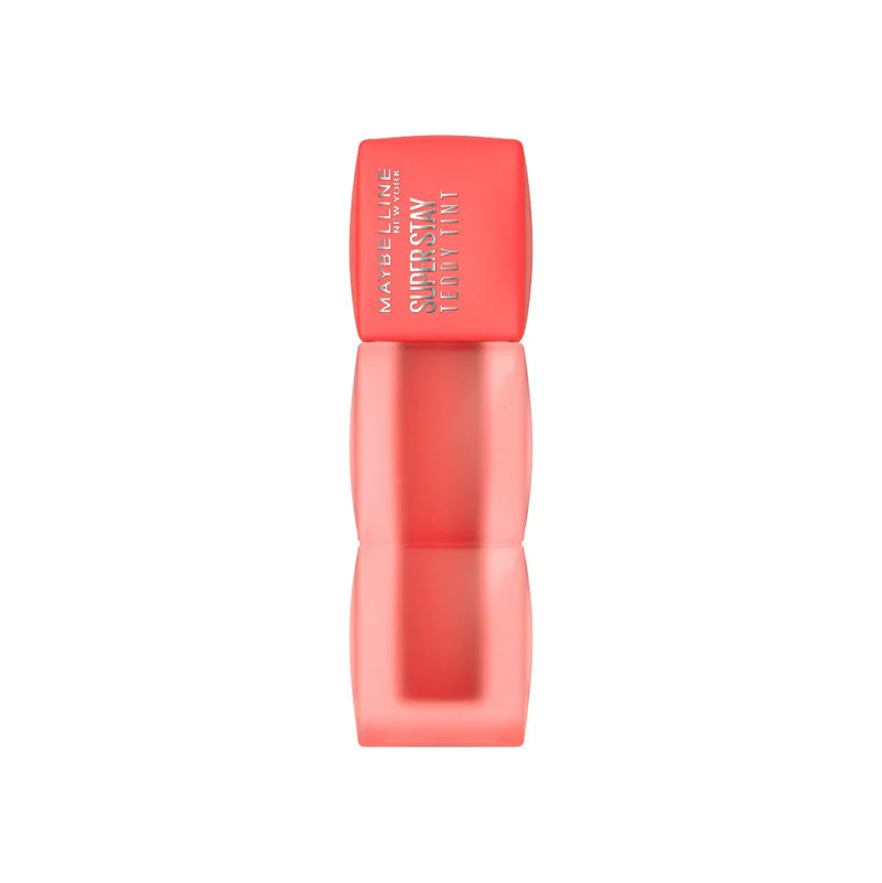Maybelline, New York Super Stay Teddy Tint Soft Blurred Matte Lip Tint 12H Longwear Transfer proof