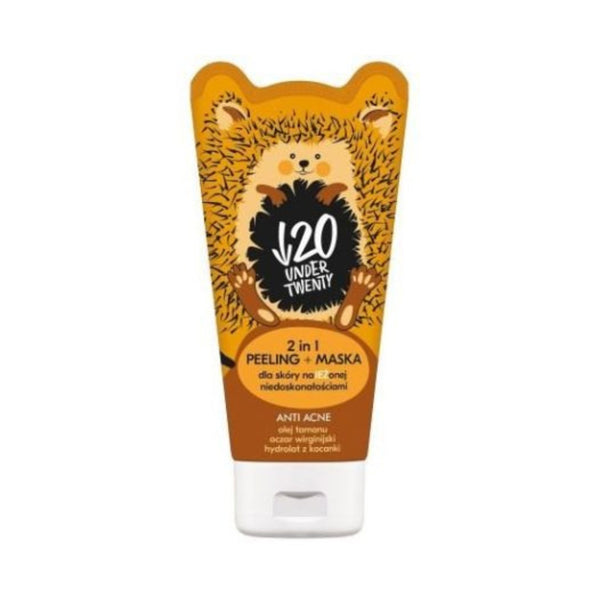 Lirene, Under Twenty 2 In 1 Peeling With Mask 150ml