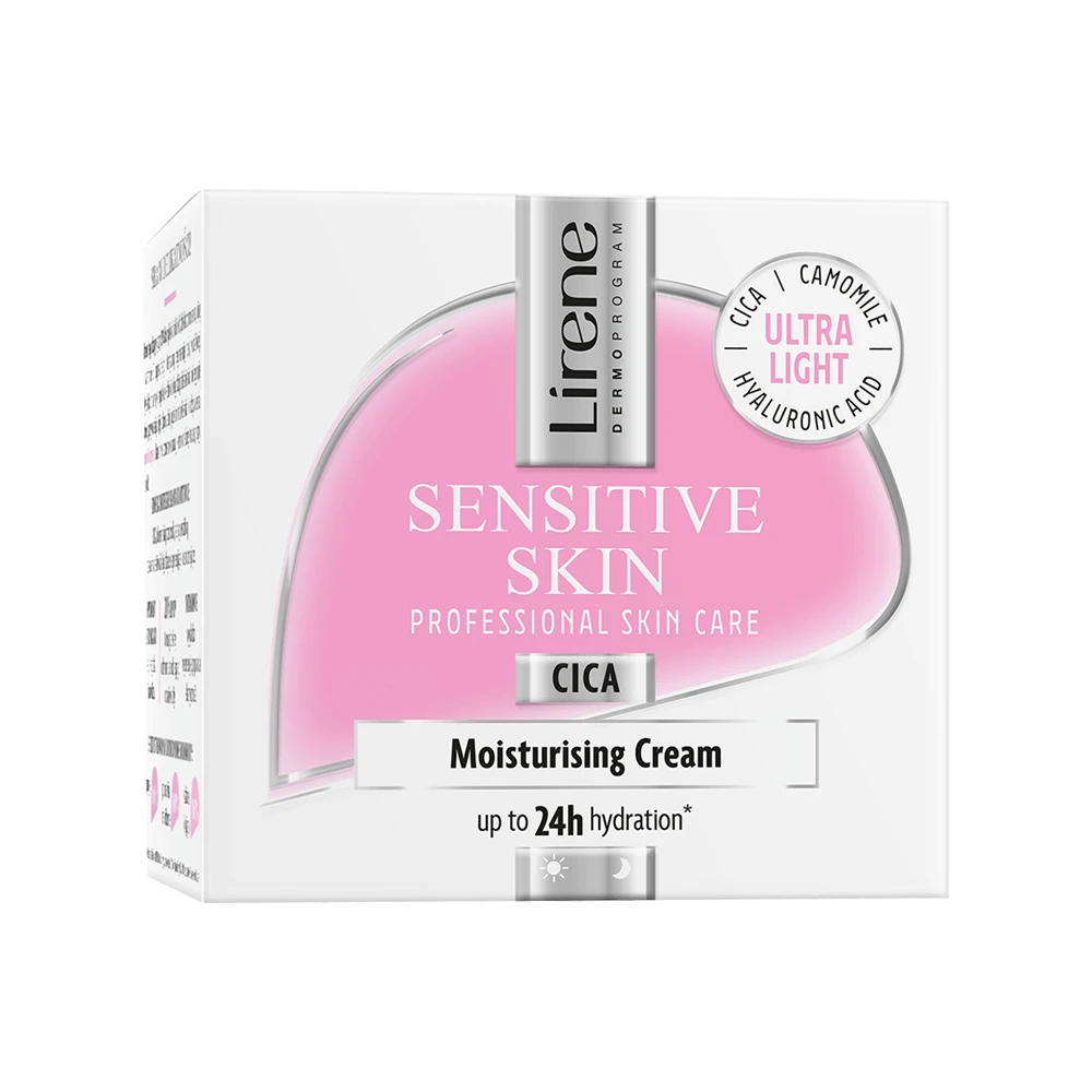 Lirene, Dermoprogram Sensitive Skin Cica Moisturising Cream SPF 50