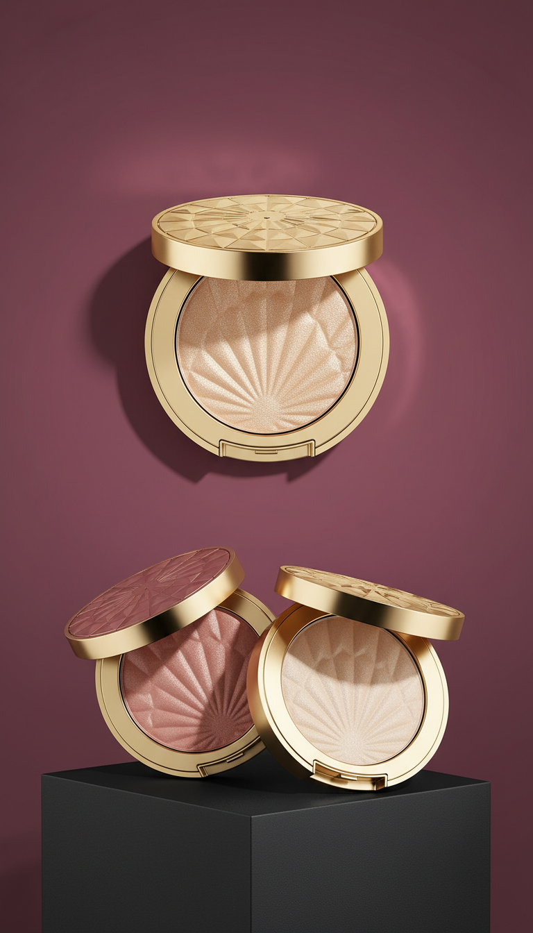 Champagne Veil highlighter glass-pearl shimmer