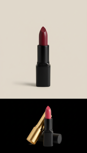 Velvet Merlot lipstick satin finish