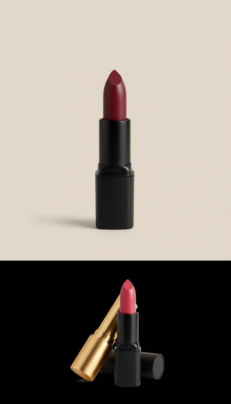 Velvet Merlot lipstick satin finish