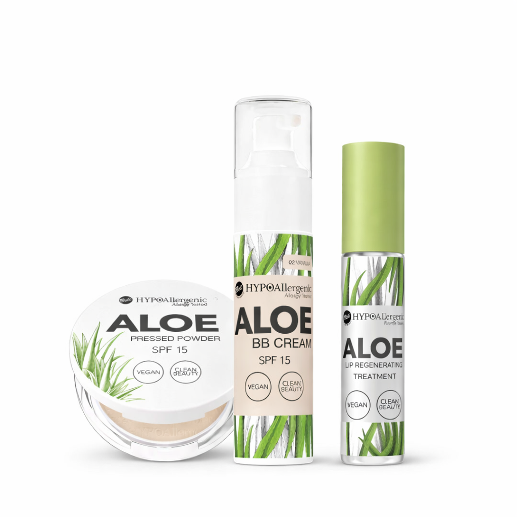 Bell, Hypoallergenic Aloe Vegan Bundle + Free Lip Oil