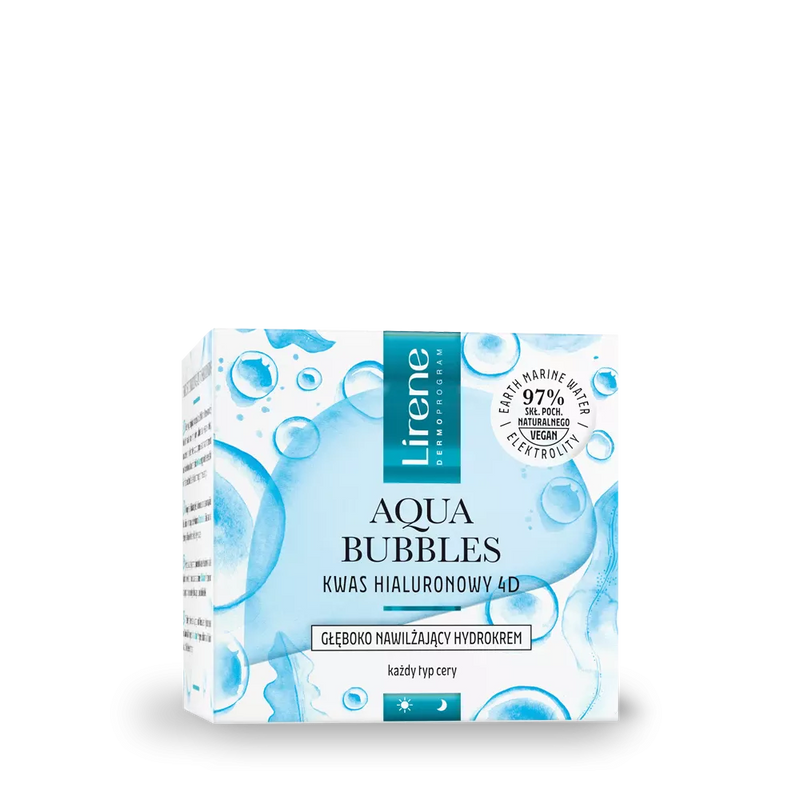 Lirene, Aqua Bubbles Deepy Moisturizing Hydrocream