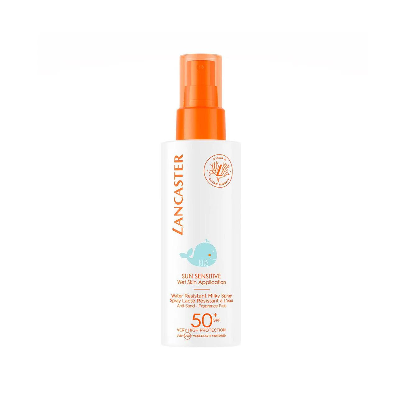 Lancaster, Sun Sensitive Kids Wet Skin Application Water Resistant Milky Spray SPF50+