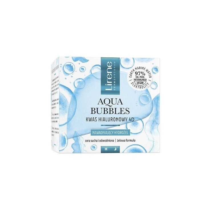 Lirene, Aqua Bubble Hyaluronic Acid Hydro Gel Dry & Dehydrated Skin