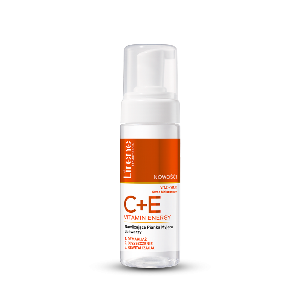 Lirene, C+E Vitamin Energy Moisturizing Facial Cleansing Foam