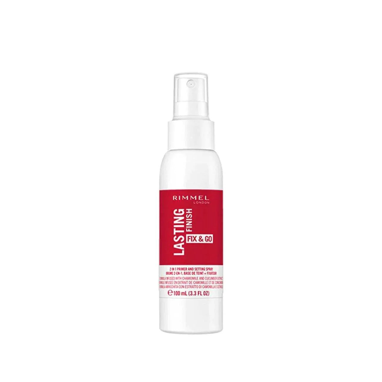 Rimmel London, L Fix & Go 2 In 1 Primer & Setting Spray