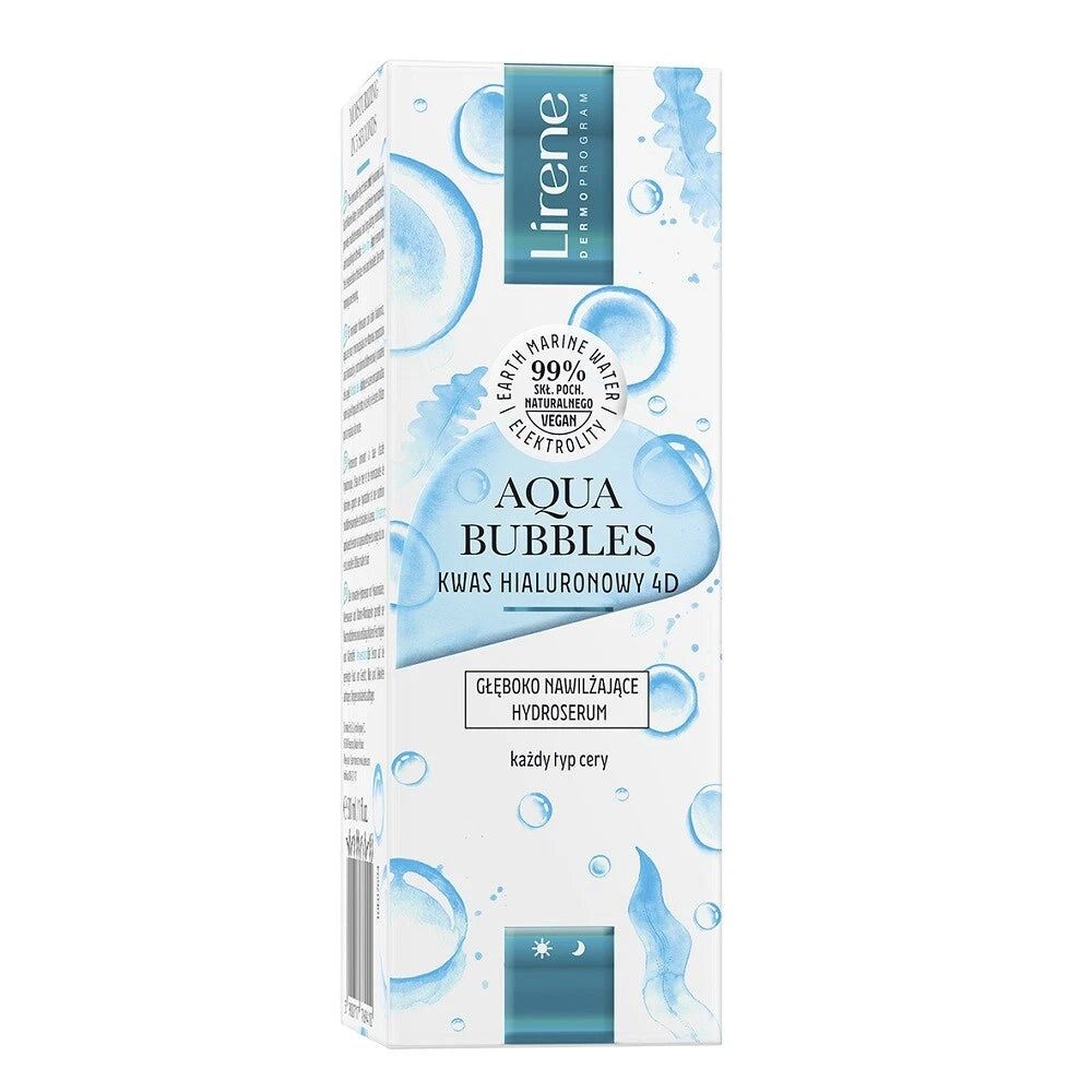 Lirene, Aqua Bubbles Sérum à l'Acide Hyaluronique 30 ML
