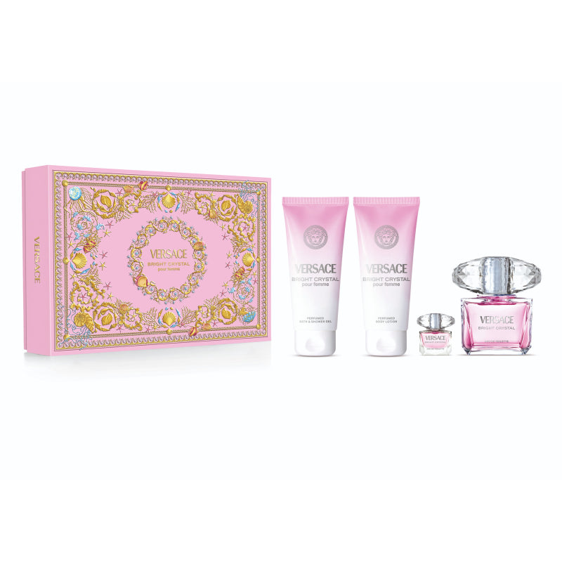 Versace, Bright Crystal Pour Femme Eau De Parfum - Gift Set